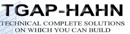 TGAP-HAHN
TECHNICAL COMPLETE SOLUTIONS
ON WHICH YOU CAN BUILD